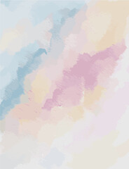 Obraz premium Colorful watercolor painting on a canvas for prints and wallpaper