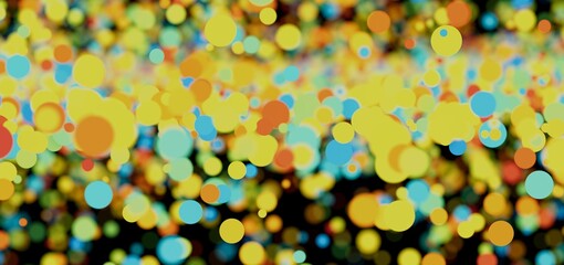 Vibrant, bokeh-style image with colorful circles. Perfect for websites, presentations, and more!