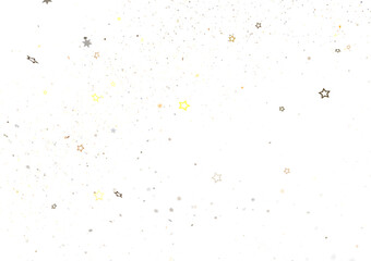 Sparkling Stars on a Black Canvas