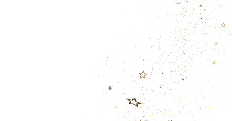 Golden Glitter Abstract