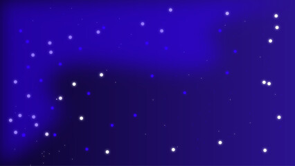 Abstract Universe Filled with Shining Stars