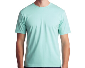 Soft Mint Green Crew Neck T-Shirt Simple, Stylish, and Comfortable Everyday Wear