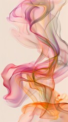 Abstract Liquid Flow Background with Pastel Colors – Soft and Modern Fluid Art Design for Branding and Digital Projects