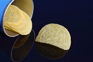 Crispy potato chips. Ideal for snacking, fast food