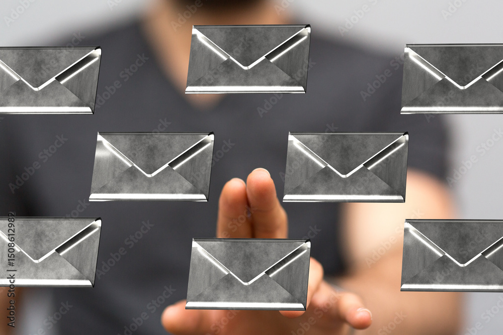 Poster Efficiently handle your inbox.  Tips and tricks for email organization and management.