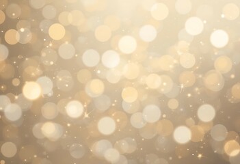 Elegant Gold Bokeh Background - Sparkling Light, Festive Glitter, Abstract Celebration Backdrop