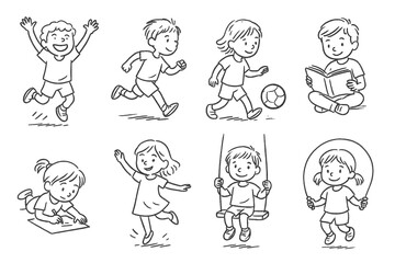 Children's Activity Icons