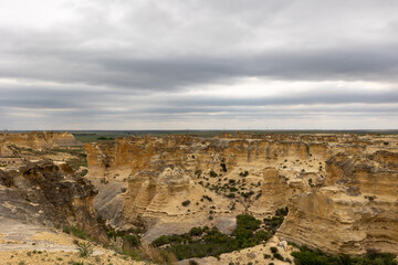 Obraz premium Little Jerusalem Badlands State Park