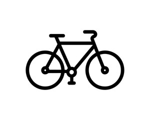 Fototapeta premium Bicycle Logo For Clean Sport Identity