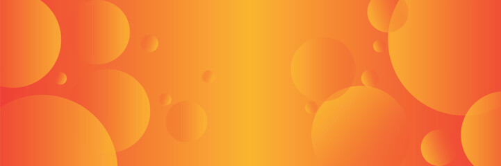 abstract orange circular background. Dynamic sound wave. Design element. Vector illustration