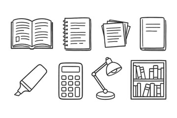 Study Icons Sketch