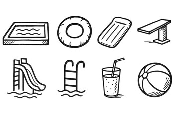 Pool Fun Icons