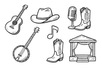 Music Icons Sketch