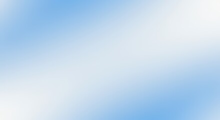 Abstract gradient background with soft blue and white hues, creating a smooth and calming texture perfect for modern designs and artistic illustrations