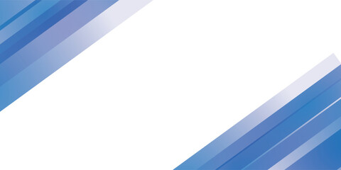 Modern abstract blue background with diagonal line. Futuristic concept. Horizontal banner template with space for your text. Vector