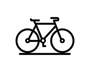 Fototapeta premium Modern Bike Brand Logo With Elegant Lines