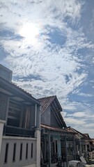 Beautiful Photo: House and Bright Sky