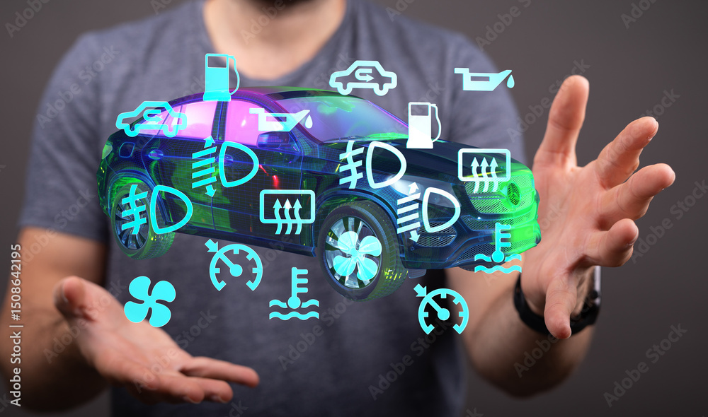 Poster Learn to interpret your car's dashboard warning lights and avoid costly repairs.  Get expert advice now!