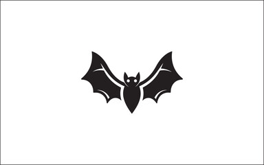 Fototapeta premium halloween black and white bat 