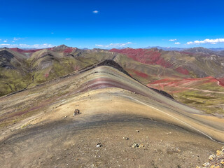 Palcoyo, Rainbow mountains in Peru