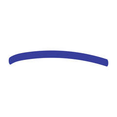 Purple Smooth Curved Line Abstract Design
