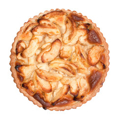 Tarte aux pommes / Fond transparent
