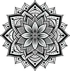 abstract floral ornament