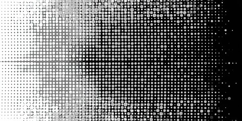 Abstract Grayscale Geometric Pattern