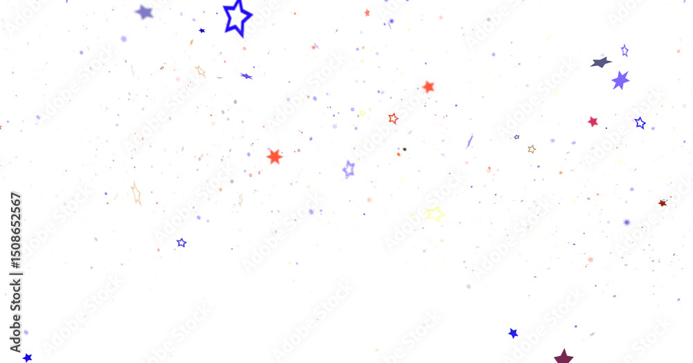 Poster cosmic sparkle: a universe of color and light