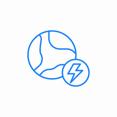 water energy icon sign vector