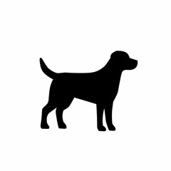 dog silhouette vector