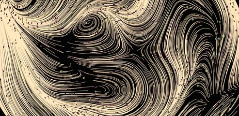 Elegant abstract background with swirling lines, gold accents, and subtle texture. Perfect for...