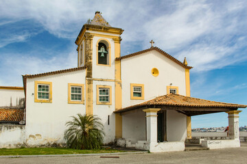 Church and Monastery of Our Lady of Monte Serrat at the tip of Humaitá, city of Salvador, state of Bahia, northeastern Brazil