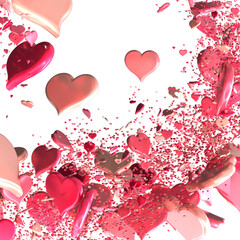 Love concept in transparent PNG
