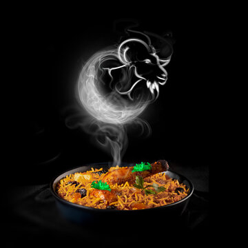 Bakara Eid Mubarak. Bakri Eid Mubarak. A creative, conceptual, and hot poster design for advertising, branding, and hoarding. Useful for the Oil industries, Food industry, etc.
