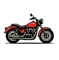 Classic Cruiser –  Motorcycle Vector