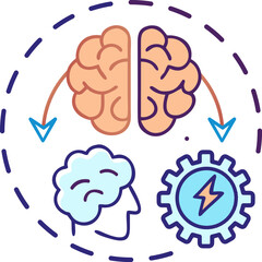 Neuroplasticity icon