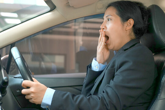 Drowsiness while driving is one of the causes of road accidents.