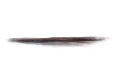Dark watercolor spot. Shadow on the surface. Scene or brown ground. Smooth horizon of dark brown and black colors. Watercolor illustration isolated from the background. Hand drawing.