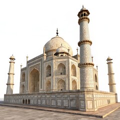 Majestic View of the Ivory-White Structure with Domed Arches,Architecture,Travel