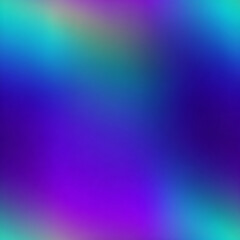 Obraz premium Mystical Purple Holographic Gradient Background – Soft Blurred Colorful Texture. Perfect for digital design, website backgrounds, app interfaces, posters, social media templates, branding materials