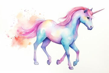 Naklejka premium Unicorn drawing animal mammal.