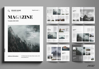 Print Magazine Layout