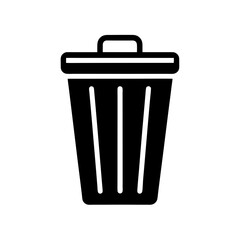 compost bin icon vector flat and clean look isolated