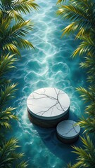 palm tree on the beach