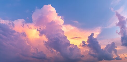 Colorful Sunset Cloudscape