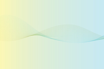 Textured White Background with Metallic Brushed Surface and Flowing Blue Wave Design Elements.Blue Wave Pattern over Metallic Textured Paper