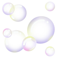Realistic Soap Bubbles
