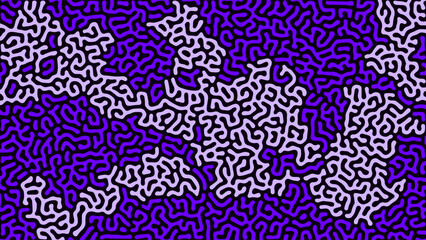 Fototapeta premium ABSTRACT PURPLE COLORFUL LINES TURING PATTERN ROUGH DESIGN REACTION DIFFUSION BROWN BACKGROUND VECTOR GOOD FOR WALLPAPER, COVER,POSTER 