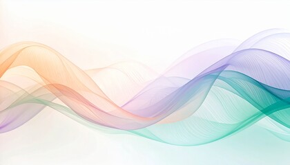 Fototapeta premium abstract colorful wave background